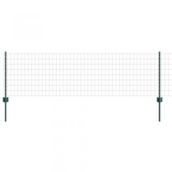Steel Green Fence with Posts 0.6 m – VidaXL 50 m