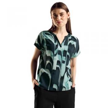 STREET ONE Druckbluse mit grafischem Muster