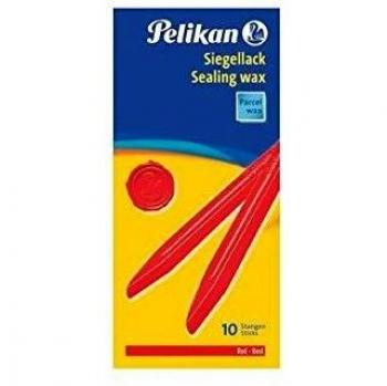 Ceralacca rossa Pelikan 60/10 per pacchi Conf. 10 pezzi