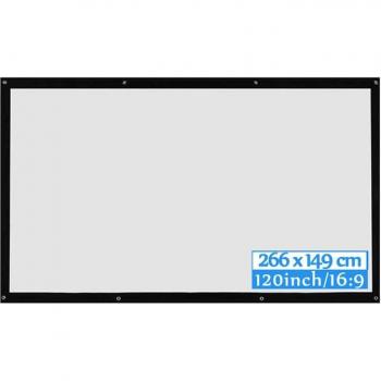 Projection Murale ALLOYSEED 60/72/84/100/120 pouces 16:9