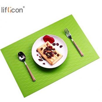 SiliconeSafe Dining Mat – FDA Approved, Non-Slip (Green)