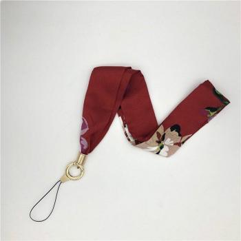 Lanière de tissu pour clés et téléphone