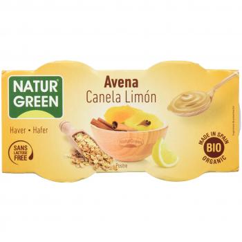 Avena Canela Limón NaturGreen 2 Unidades 125g
