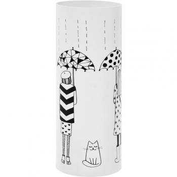 White Steel Umbrella Stand for Women