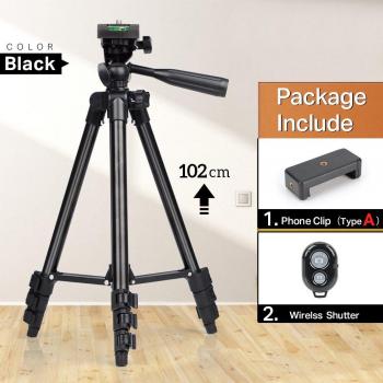Travel-Friendly Tripod for Mobile Devices