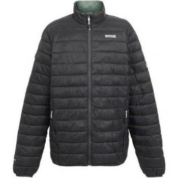 HillPack 3XL Regatta – Jaqueta Masculina de Alta Izolación en Negro y Azul Marino
