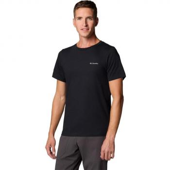 Columbia Men's Rapid Ridge™ Graphic II Short Sleeve Shirt, Black, XS