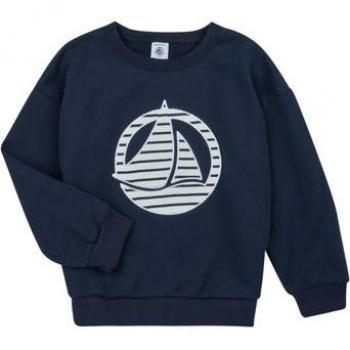 T-shirt Molleton Petit Bateau Enfant 4A Bleu Smoking