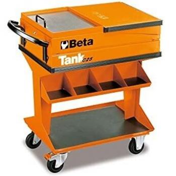 Beta Tools C25 Tank Tool Trolley on Castors with Shelf