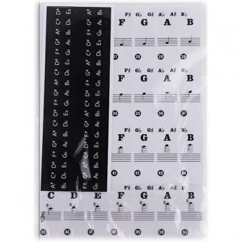 Autocollants de notation pour piano