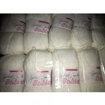 Laine pour bébé en lot de cinq, Stylecraft spécial pour bébés DK, 5 x 100 g