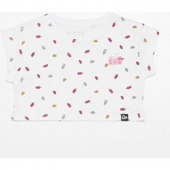 Top Short Féminin 8 – Blanc