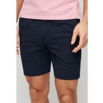 Bermuda Coton Superdry Homme Bleu Marine Taille XL