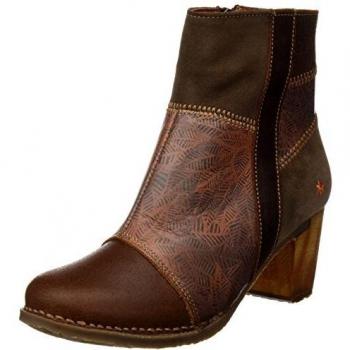 Botines Art Salzburg, Mujer, Marrón (Serraje Multi Leaves)