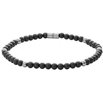 Fossil Bracciale Donna Acciaio Nero