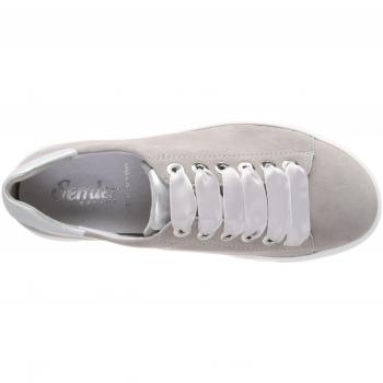 Semler Damen Alexa Sneaker, Grau (Perle-Weiss), 41 EU
