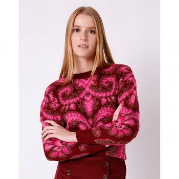 Naf Naf Jersey de mujer manga larga con estampado