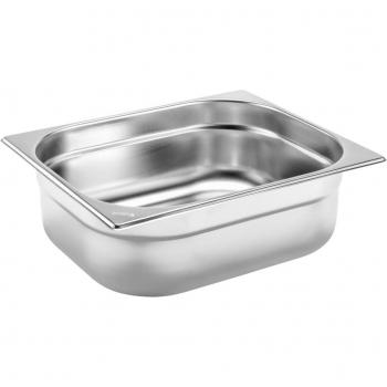 Contenitore Gastronorm Basic 1/2, argento, 6.5l