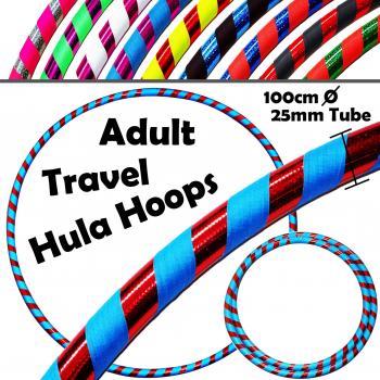 Travel Glow Weighted Hula Hoop 39'