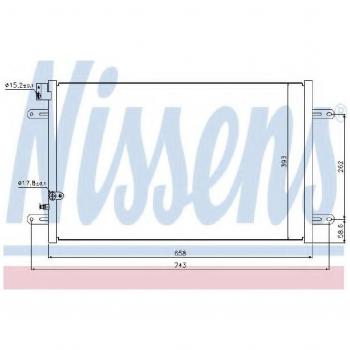 Climatisation Nissens Condenseur 94854