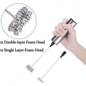 Handheld Egg and Milk Frother Mixer