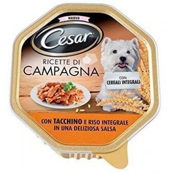 Cesar Campagna: Tacchino, Riso Integrale, Verdure 150 g