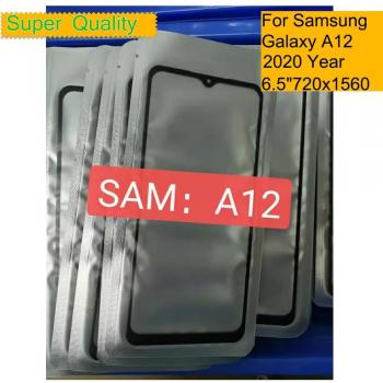 Samsung Galaxy A12 Front Glass Panel with OCA Glue