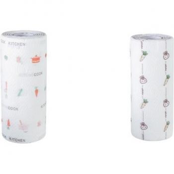 2 Rolls Daily Use Oil Absorbent Cleaning Paper