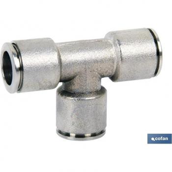 Cofan Empalme T Metálico 8mm – Kit de 5 piezas