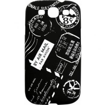 Funda resistente a golpes y arañazos Yeah Traveler Postmark para Samsung Galaxy S3