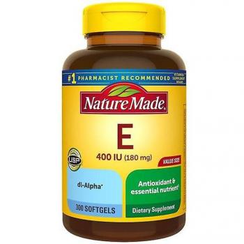 DL‑Alpha VitE Nature Made 400 UI 180 mg