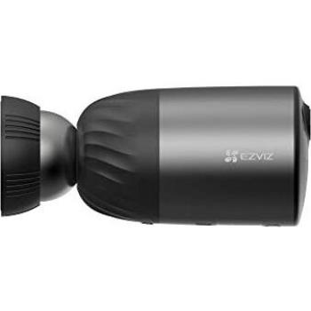 EZVIZ Caméra WiFi Extérieure BC1C 2K Plus sur Batterie 10 400mAH IP66 4MP Vision nocturne Couleur, Protection Sirène et Flash, eMMC 32Go CS-BC1C-A0-2C2WPBDL