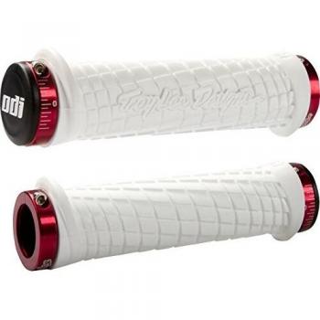 Troy Lee ODI Manoplas Ciclismo 130mm Blanco Rojo