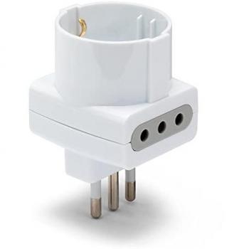 Adaptateur multi-prise VELAMP 3 pôles 10A