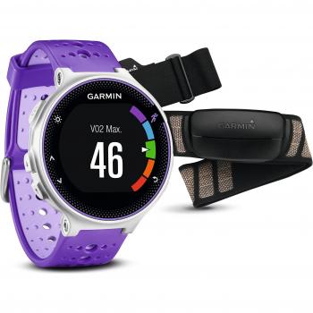 Forerunner 230 GPS Runner with HRM – Dual Color (Violet/White)