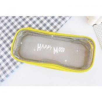 Sac à Stylo Ultra‑Transparent, Grande Capacité F396