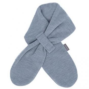 Sterntaler Baby-Kinderschal aus recyceltem Microfleece in rauchgrau melange