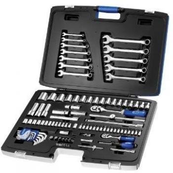 Expert BRIE032911B 1/4 & 1/2in Drive Socket & Spanner Set, 101 Piece