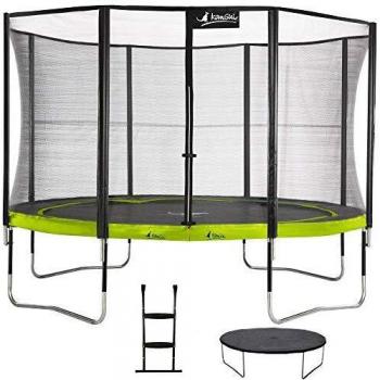 Trampoline rond Kangui 430 cm avec accessoires de sécurité