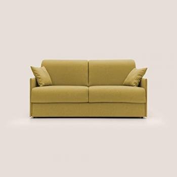 Matrimoniale Evans Giallo T13: Divano Letto 149 cm (Matt. 120×197)