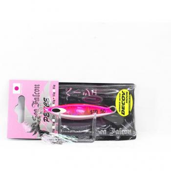Sea Falcon Metal Bass Jig – 50 g, Pink (Model 03) – Code 2068