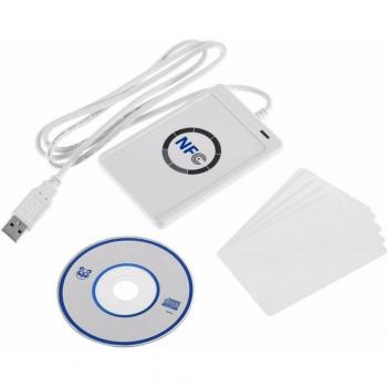 RFID Smart Card Writer Reader USB S50 13.56MHz ISO/IEC18092 with 5 M1 Cards