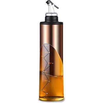 Large Capacity No-Drip Olive Oil and Vinegar Bottle 650ml