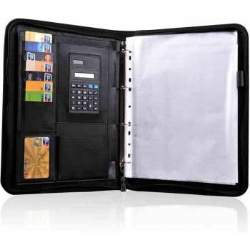 RuiZe Padfolio Con Calculadora y Cubierta Suave