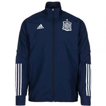 Adidas FEF PRE JKT Herrenjacke Maruni – M‑Größe