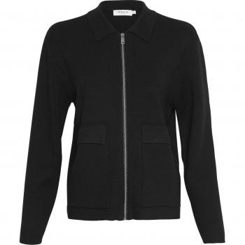 Moss Copenhagen cardigan donna con zip Regitta Rachelle