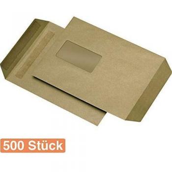 MAILmedia C5 Versandtaschen mit Fenster, selbstklebend