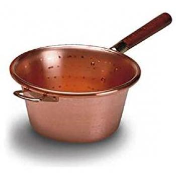 Paiolo da Cottura: Rame + Legno, 20 cm