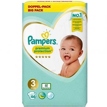 Pampers Jumbo Pack of Size 3 Baby Nappies (66 count)