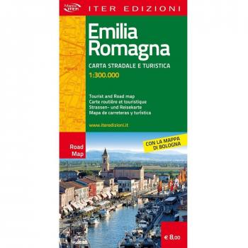 Emilia Romagna. Carta stradale e turistica 1:300.000. Ediz. multilingue
